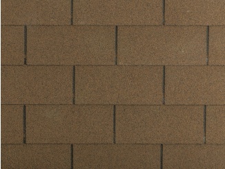 Asfaltové střešní šindele Gutta – Guttatec Rectangular asfaltový šindel hnědá 3 m²