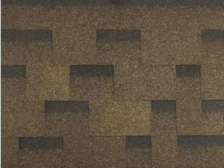 Asfaltové střešní šindele Gutta – Guttatec Topglass Irregular hnědá 3 m²