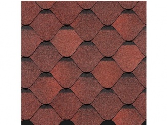 Asfaltové střešní šindele – Kerabit PREMIUM S+ - hnědá stínovaná - 1000 x 318 mm