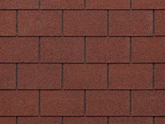 Asfaltové střešní šindele – Uni Strong obdélník červená 3,2 m²