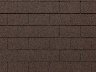 Asfaltové střešní šindele – Uni Strong obdélník hnědá 3,2 m²