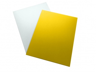 Bond – BOND Kompozitní panel ZenitBOND Tloušťka: 3, Barva: žlutá mat/bílá mat, Kód barvy: RAL 1021/ RAL 9016, Šířka: 1500, Délka: 3050, Typ: tl. plechu 0,3mm, Hmotnost: 17.0
