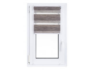 Den a noc – Decori Wood 150 cm x 57 cm, bílá / hnědá
