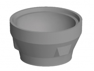 DN 450 (bez vývodu) – Kasi DN 450 (bez vývodu) 300 mm