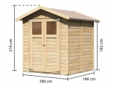 Domek Karibu Dahme PRO