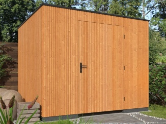 Dřevěné zahradní domky na nářadí Tuindeco – Linna 291 x 291 cm x 241 cm přírodní