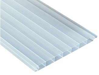 Dutinkové panely Gutta – Guttagliss 0,2 x 3 m čirá 1 ks