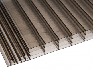 Dutinkové panely Stabilit – Polykarbonátový panel CLICK 16 mm Click 16 Poly - polykarbonátová deska se zámkem Tloušťka: 16, Barva: bronz (hnědá, kouřová), Šířka: 250, Délka komůrek: 4000