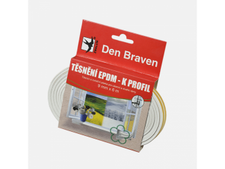 Fixace a těsnění – Den Braven Těsnicí profil z EPDM pryže K