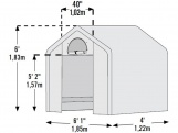 Foliovník ShelterLogic Grow It 25