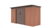 G21 Zahradní domek  GRAH 483 - 340 x 142 cm, hnědý