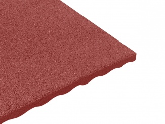 Gumová – dlažba Smart Flex červená 40 x 40 cm 2,5 cm