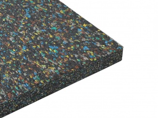 Gumová – Gumová dlažba Fitness floor 40 x 40 x 3 cm 4394404