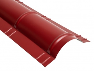 Hřebenáče – Classic hřebenáč oblý 2000 mm RAL 3011 červená