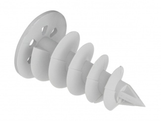 Instalační materiál – Turbo hmoždinka pro EPS/XPS 25 x 50 mm (bílá)