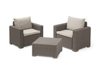 Keter – Keter Zahradní set California 2+1 cappuccino