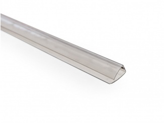 Lišty – Guttaprofil PC-U 4 mm + 6 mm bronz 6 mm 2100 mm