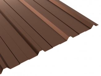 Maloformát – T12 Trapézový plech 2000 x 910 mm hnědá