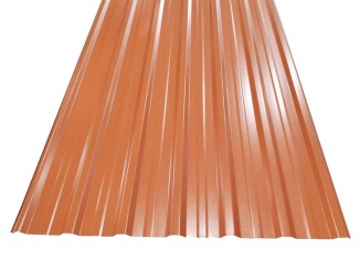 Maloformát – trapéz T-18 Plus 2000 x 1173 mm měděná hnědá