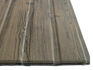 Maloformát – trapézový plech Guttatop T-7 2000 x 1200 mm ořech