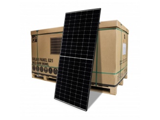 Monokrystalické panely – G21 Solární panel MCS LINUO SOLAR 450W mono, černý rám
