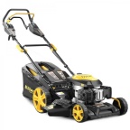 Multifunkční travní sekačka 4 v 1 s benzinovým motorem a variabilním pojezdem Riwall PRO RPM 5140 V