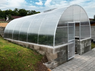 Obloukové hliníkové skleníky – Fíkus 7 x 4 m polykarbonát 8 mm BDX00016