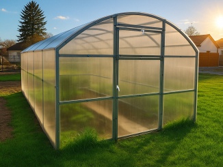 Obloukové skleníky s podezdívkou – Alto Pro 4 x 3 m polykarbonát 4 mm BDX00842
