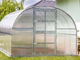 Obloukové skleníky s podezdívkou – Baltic LT 2 x 3 m, polykarbonát 4 mm