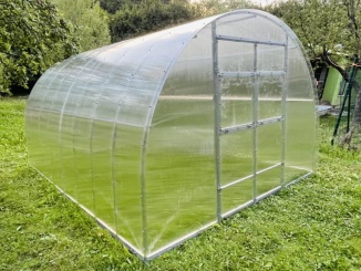 Obloukové skleníky s podezdívkou – Eden 2 x 3 m polykarbonát 4 mm BDX01988