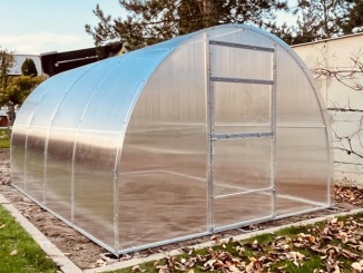 Obloukové skleníky s podezdívkou – Tamburin 2 x 3 m polykarbonát 4 mm BDX01970