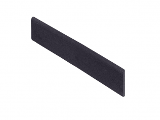 Obrubníky – Gummy Smooth černá 100 x 25 x 4 cm 1 ks