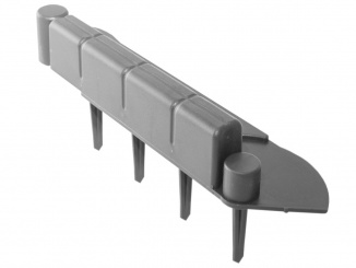 Obrubníky – Smartline antracit 25 x 11 cm 1 ks