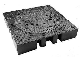 Odvodnění – PAM Pamrex Square Apparent Frame (s ventilací)