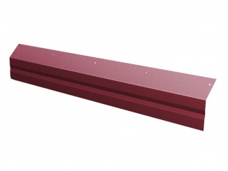 Okapní – Odkapní pás PN 80 mm tmavě červená lesk