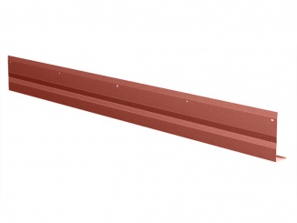 Okapní – Odkapní pás PP 150 mm cihlově červená lesk