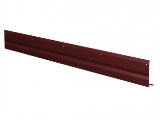 Okapní – Odkapní pás PP 150 mm tmavě červená lesk