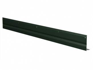 Okapní – Odkapní pás PP 150 mm zelená lesk