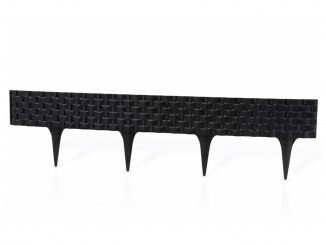 Palisády – Covergarden Rattan 9,5 cm x 2,4 m černá | 1 ks