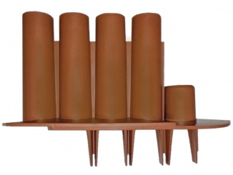 Palisády – Florange terakota 180 mm x 1 m | cena za ks