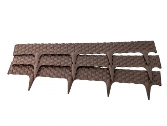 Palisády – Palisáda Rattanpalisade hnědá 240 cm 20 cm | 3 ks
