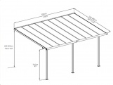 Pergola Palram Capri