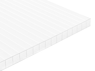 Plastové a kompozitní materiály Exolon – Exolon Multi UV 7/16 mm 5000 mm x 1050 mm, opál