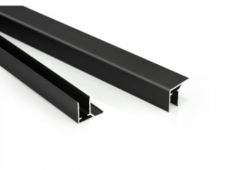 Plasty – U profil s okapnicí Alu ELOX 10 mm T-plastics