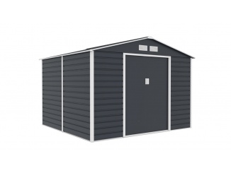 Plechové – G21 Zahradní domek GAH 706 - 277 x 255 cm, antracitový