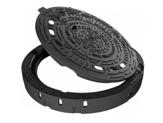 Poklopy PAM – PAM Viatop M (s ventilací) 110 mm, 610 mm, D400