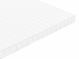 Polykarbonát – Corplex Polykarbonátová deska opál 25 mm 7W IR CONTROL 2.1 x 4 m 4000 mm x 2100 mm, opál, 25 mm