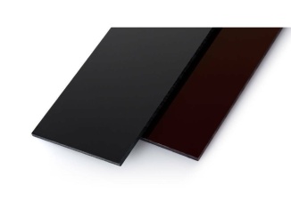 Polykarbonát – Polykarbonátové desky pro svařovací boxy Arla Plast 3050 mm x 2050 mm, tmavě červená, 4 mm