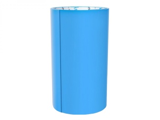 Polypropylén (PP) – Röchling PP-C světle modrá s UV stabilizací 18 m x 1200 mm, 5 mm