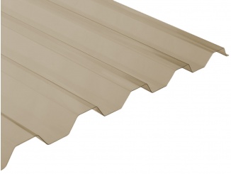 Polyvinylchlorid (PVC) – PVC trapéz - bronz bronz 2000 mm 900 mm